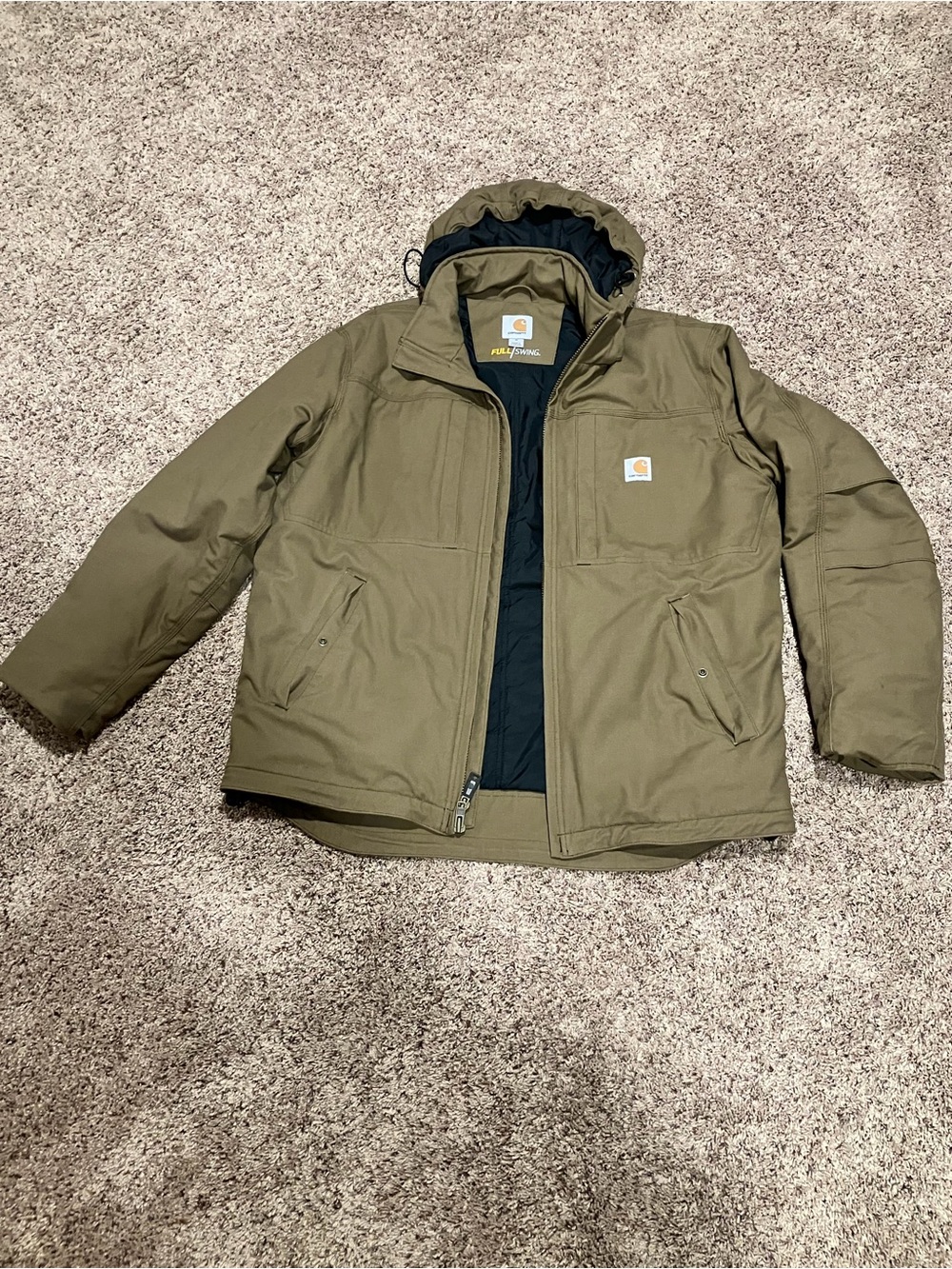 Carhartt Tan Men's Insulated Jacket